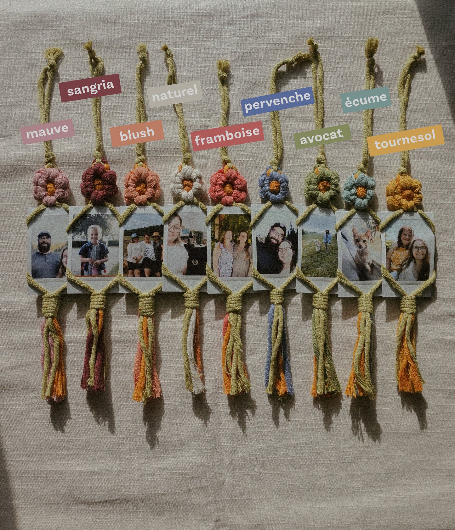 Cadre polaroid FLEUR