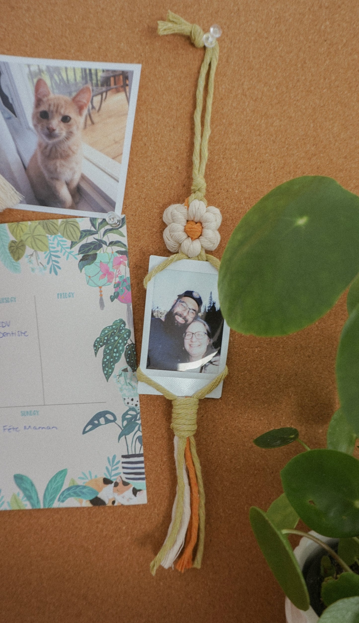 Cadre polaroid FLEUR